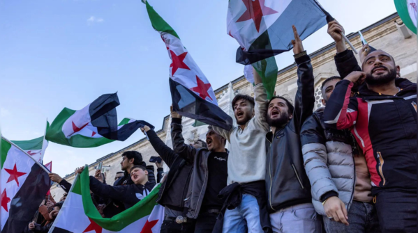 Celebration of Assad’s fall