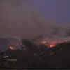 Dry conditions and low humidity fuel fire 