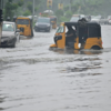 Chennai Weather Live: Water stagnation at CSIR road, Tharamani