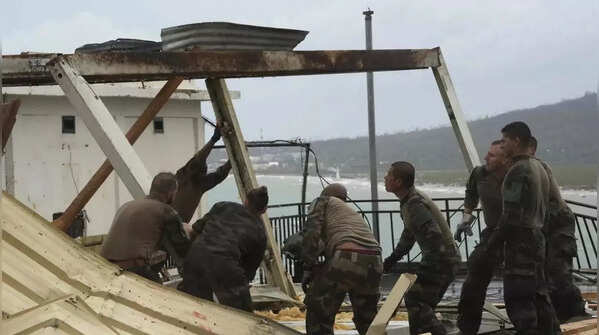 Neighboring islands affected