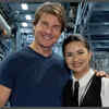 Avneet Kaur and Tom Cruise