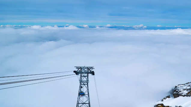 World’s steepest cable car opens in Switzerland