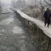 Snowfall brought relief to the people