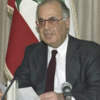 Five-time Lebanese Prime Minister Salim Hoss