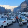 Traffic suspended amid severe snowfall
