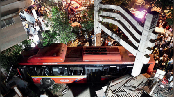 Deadly bus accident in Kurla