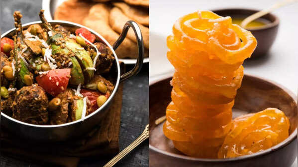 Undhiyu and Jalebi (Gujarat)