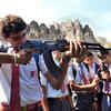 Students watching weapons