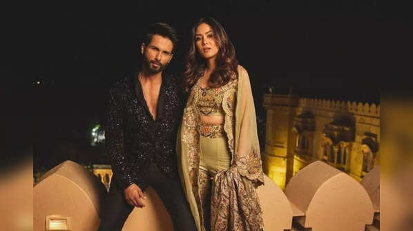 Shahid Kapoor and Mira Rajput