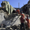 Rescuers search for victims