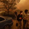 Los Angeles Wildfire Live: Residents flee wildfires, abandoning vehicles on streets