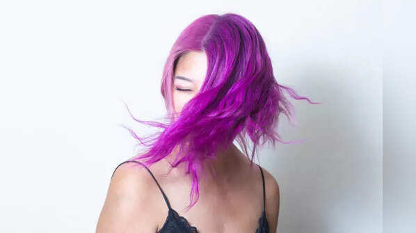 Bold hair colours