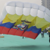 Participants prepare to fly kites