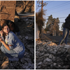 Grieving over burnt homes