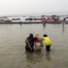 Article image for: Massive turnout for <i class="tbold">holy dip</i>