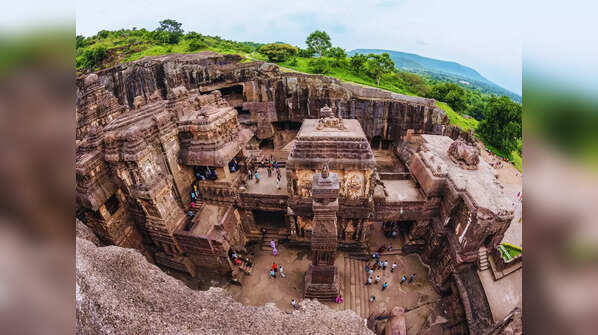 Kailasa Temple of Ellora Caves, Maharashtra