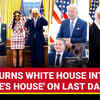 Article image for: U.S. President's Unusual Sign Off; White House Turns 'People's House' | 'Good Old Joe' Bids Adieu