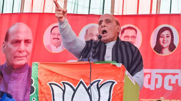 Rajnath Singh defends BJP’s record