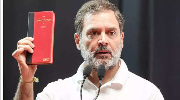 Rahul Gandhi criticises BJP and AAP