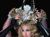 Madonna performs @ NFL Super Bowl show