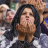 Arrival of the holy relic in Kashmir