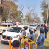 Officials meet ahead of arrival
