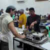What happens during the cooking sessions