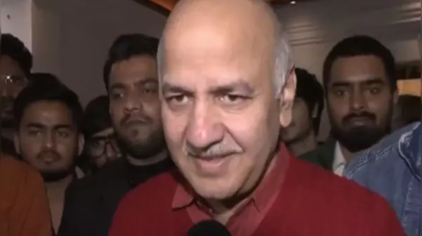 Manish Sisodia acknowledges BJP’s victory