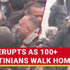 Article image for: On Cam: 183 Palestinians Arrive In <i class="tbold">khan younis</i> To Big Celebrations; Israel Hostages Reunite With Kin