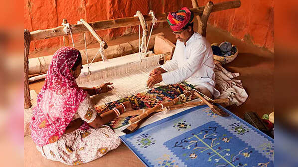 Handwoven grace