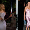 90s satin slip dress Vintage 90s Satin Slip Dress Ivory – Call Me The Breeze main image 1