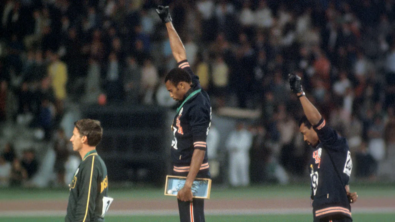 Black power salute
