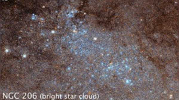 Hubble maps Andromeda's star populations