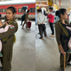 Baby on duty