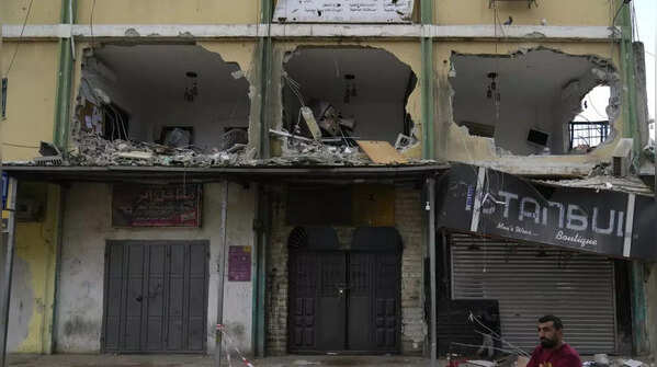 Homes turned into military outposts