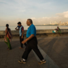 Walking reduces back pain