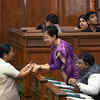 Delhi Assembly Session 2025 Live Updates: After taking the oath, Delhi CM Rekha Gupta met leader of opposition Atishi on the first day of the assembly session in Delhi.