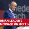 Article image for: German CDU Leader <i class="tbold">merz</i>'s SHOCK Message To Trump & Putin On Ukraine | Full Speech