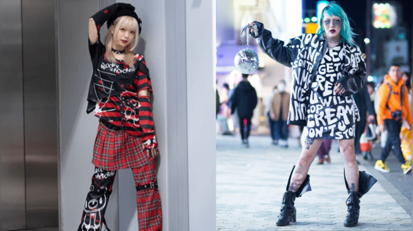 Loud-printed suits