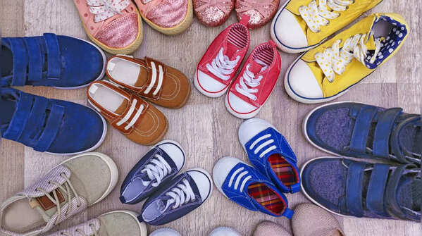 Never step inside with footwear