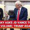 Article image for: Trump Flips Out After Zelensky Asks Vance To Lower His Volume | Watch