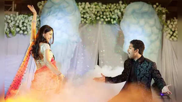 The Sangeet look