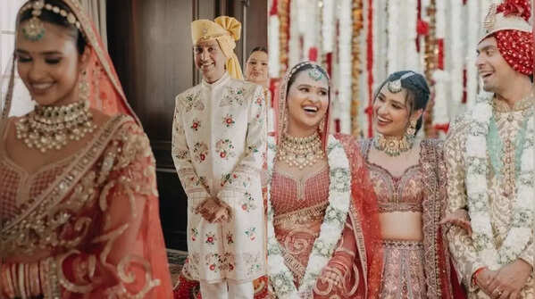 A wedding look to remember