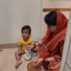​Shoaib's cute sous chef