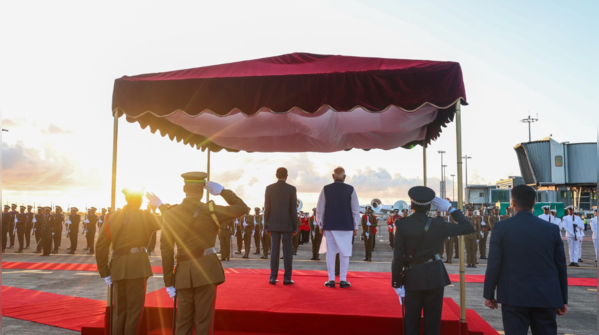 Chief guest at Mauritius national day