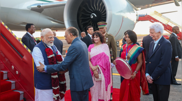 Indian diaspora's enthusiastic reception