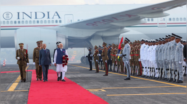 Grand welcome in Mauritius