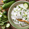 Cucumber raita 