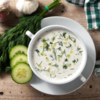 Chilled cucumber Soup 