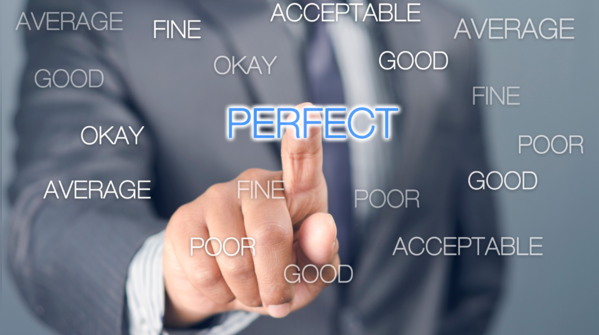 High standards and perfectionism